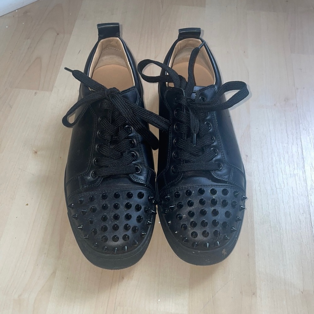 CHRISTIAN LOUBOUTIN Spiked Sneakers-38.5